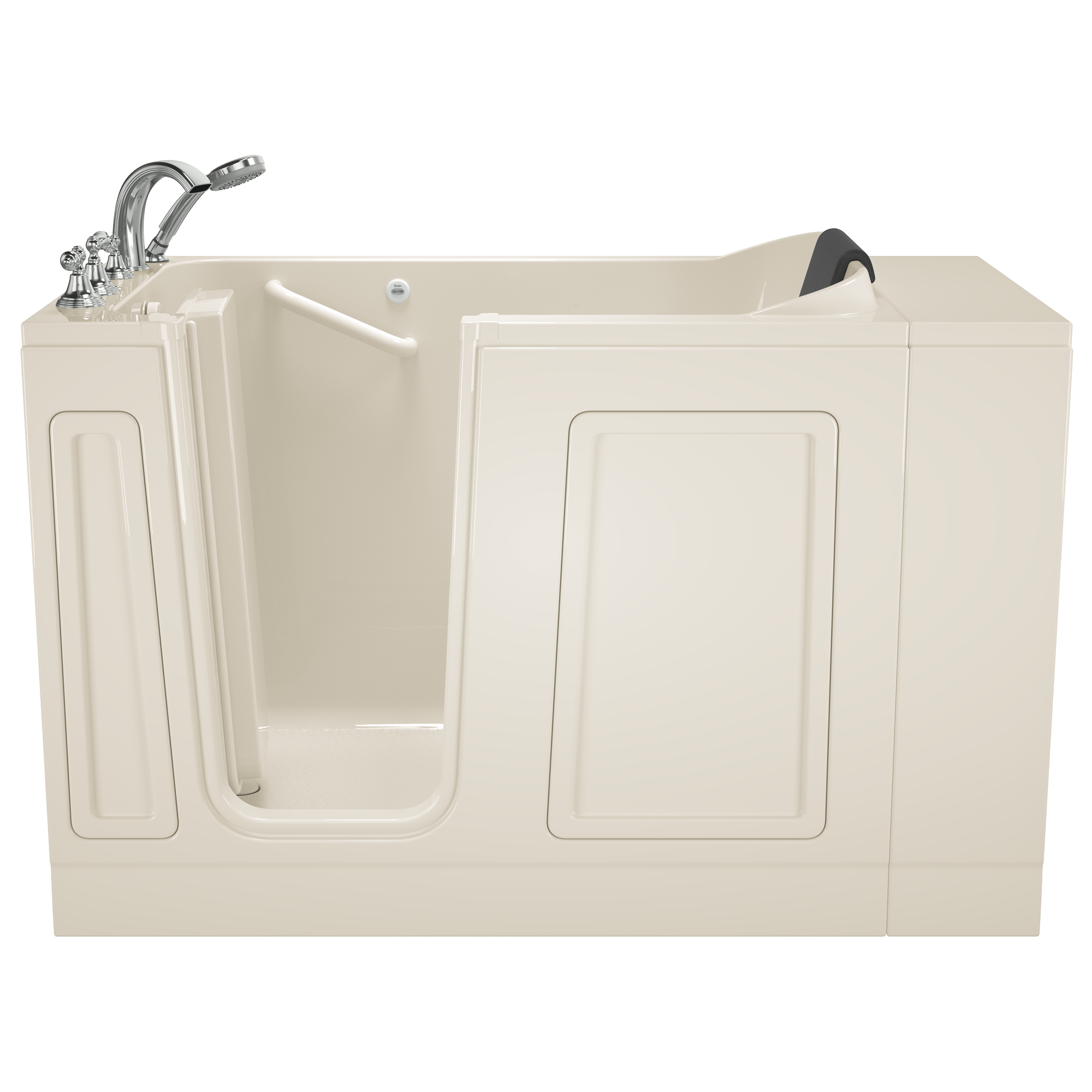 Acrylic Luxury Series 30 x 51 -Inch Walk-in Tub With Soaker System - Left-Hand Drain With Faucet